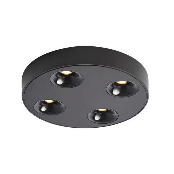 9 1 Inch Peg 4 Light Led Flush Mount Ceiling Light For Bathroom