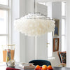 Seashell Discs Chandelier 39 4 Chain Length Pendant Lights