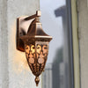 Outdoor Vintage Bronze Wall Light 1 Light Wall Mount Lantern