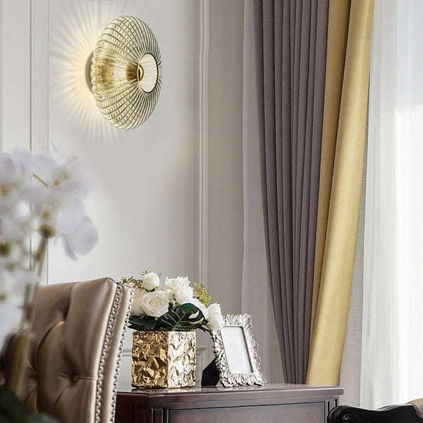 Round Led Modern Wall Light Ha098926