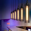 Retro Led Black Pendant Light Ha077320