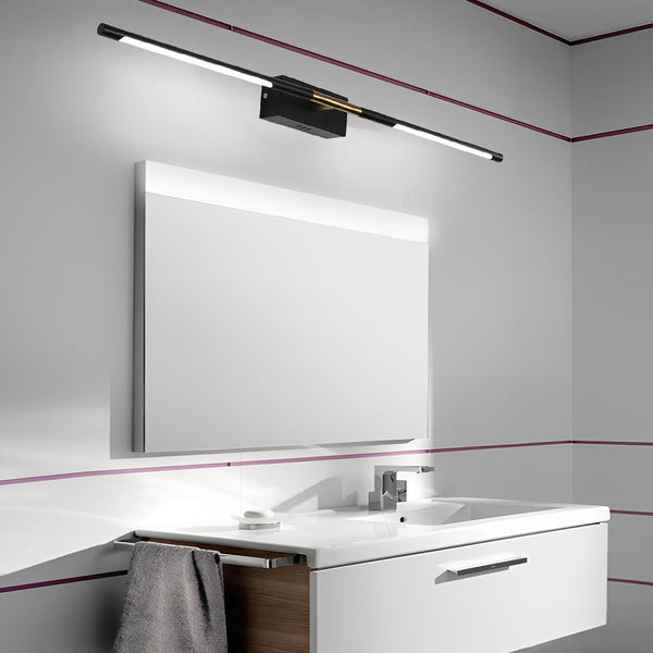 Black Gold Linear Led Bathroom Vanity Light Bar