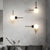 Simple Glass Ball Personalized Nordic Bedroom Wall Light Fixture