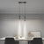 Minimalist Lines Led Modern Chandelier Ha098558