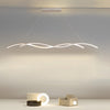 Double Wavy Hanging Ceiling Lamp Ha077473