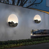Round Mountain Scenery Outdoor Wall Lamp Li002424