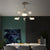 Creative Round Stars Ball Three Step Dimming Modern Ceiling Lights Fixture