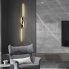 Strip Black Modern Wall Lamp Ha091881
