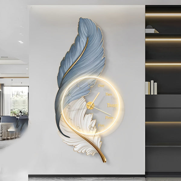 Feathers Painting Wall Lamp Li002510