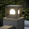 Square Solar Fence Post Light Ha092534
