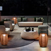 Rattan Lantern Shaped Outdoor Floor Lamp Li002033