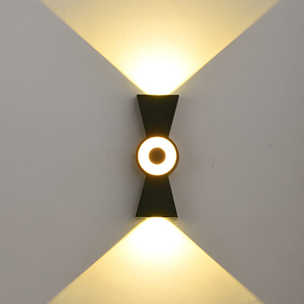 Led Up And Down Lights Waterproof Modern Wall Lamp