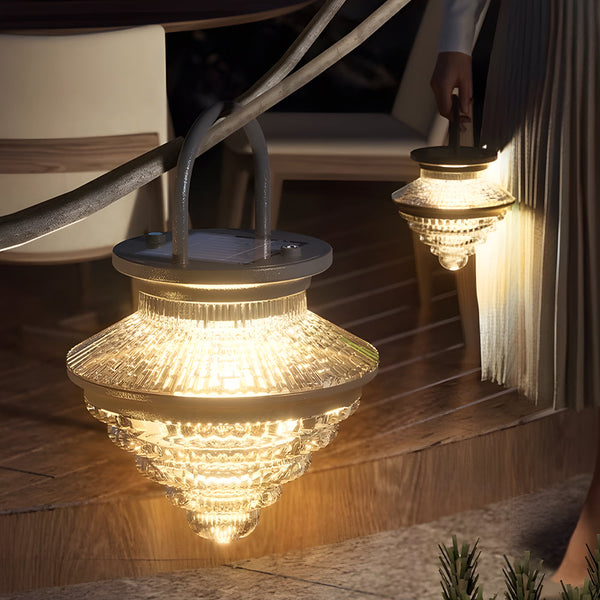 Waterproof Portable 3 Step Dimming Usb Charging Solar Outdoor Lanterns