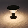 Circular Waterproof Solar Fence Post Lights