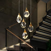 Spiral Duplex Staircase Chandelier Ha085019