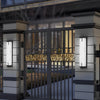 Rectangular Outdoor Sconce Lighting Ha093071