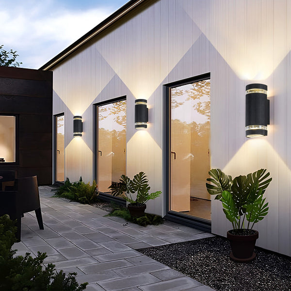 Waterproof Led Up And Down Lights Wall Lamp Outdoor Wall Lights Wall Sconce Lighting