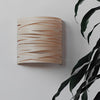 Semi Cylindrical Handmade Wall Lamp Li002348