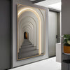 Decorative Led Light Canvas Hanging Painting With Remote