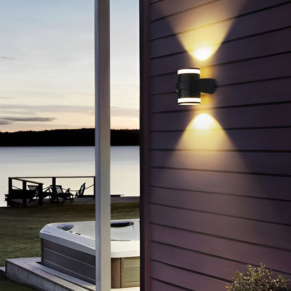 Round Up And Dawn Light Outdoor Wall Lights Li002185