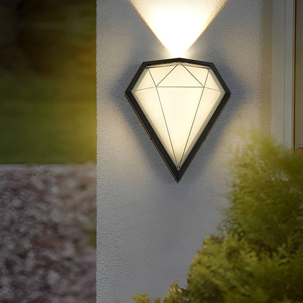 Creative Geometric Black Modern Wall Lamp Li002181