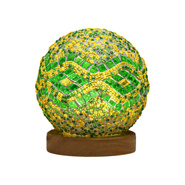 Stained Glass Table Lamp Mosaic Led Lamp