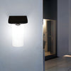 Modern Led Black Outdoor Solar Wall Lights With Motion Sensor