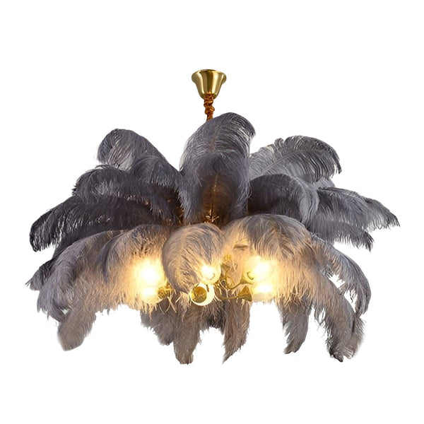 Creative Feathers Ins Nordic Chandelier Li002023