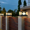Mountain Scenery Design Solar Fence Post Lights Li002119