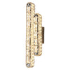 Double Strip Three Step Dimming Light Led Crystal Modern Wall Lamp Wall Sconce Lighting
