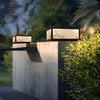 Modern Outdoor Solar Fence Post Light Ha080597