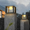 Square Led Waterproof Solar Fence Lamp Ha084274