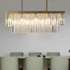 Rectangular Crystal Chandelier Ha087444