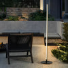 Waterproof Minimalist Outdoor Strip Led Floor Lamp