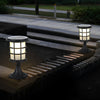 Round Cage Solar Fence Post Light Ha092390