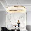 Creative Round Crystal 3 Step Dimming Led Luxury Modern Chandelier