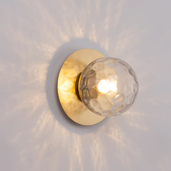 Glass Ball 12W Led Modern Wall Lamp