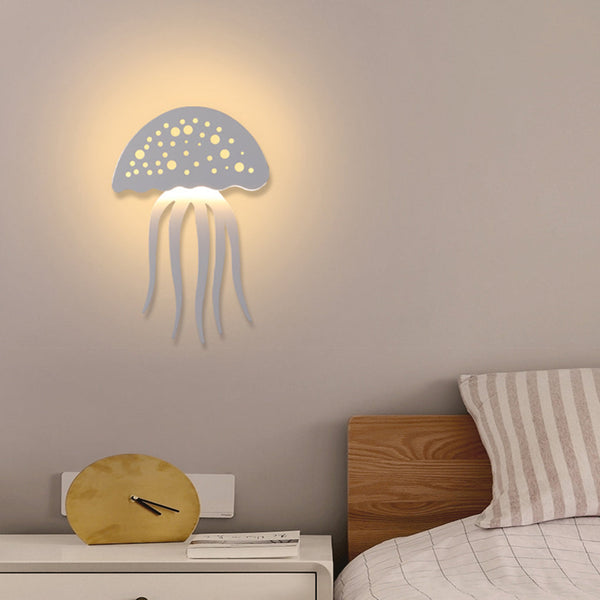 Cartoon Jellyfish Wall Sconce Lighting Ha078256