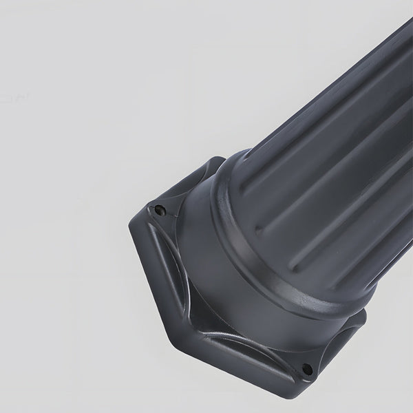 102 Inch Black Outdoor Street Light With 3 Light Post Lamp And Pole