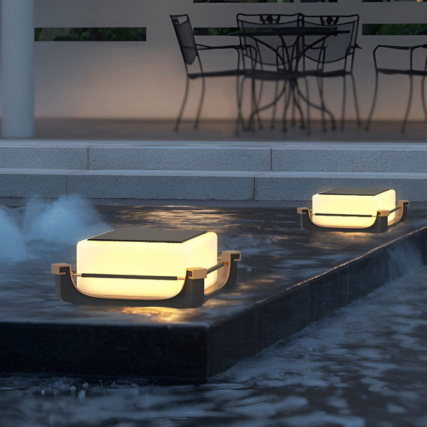 Waterproof Led Modern Solar Deck Post Lights Outdoor Fence Post Lights