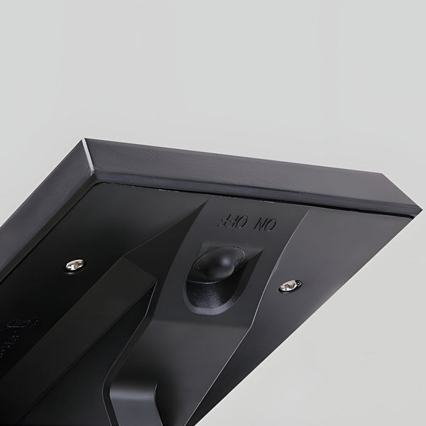 2 Head Modern Black Solar Led Spotlight With Motion Sensor Rotatable