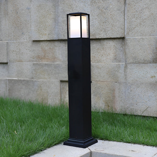 Black Outdoor Pathway Light Ha092680