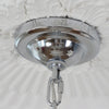 Elegant Pagoda Crystal Chandelier With Led Dimming Elegant Chrome Finish