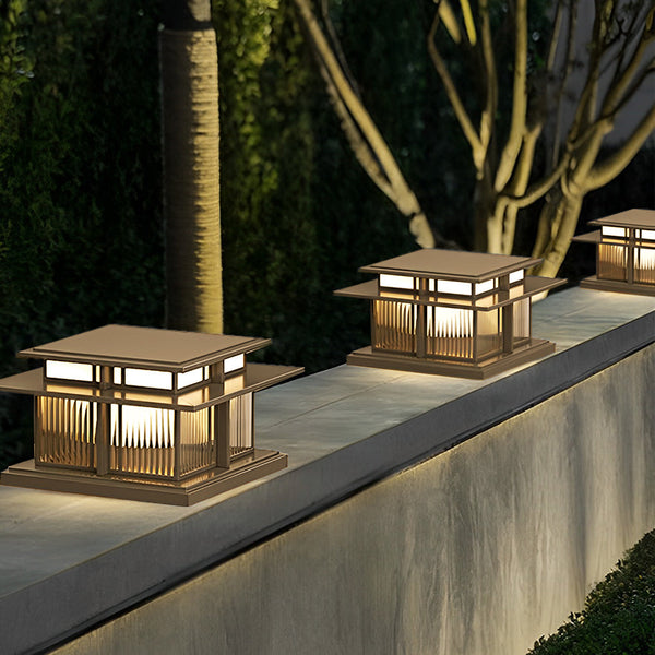 Ip65 Solar Post Caps Lights Ha076039