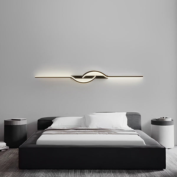 Strip Black Modern Wall Lamp Ha091881