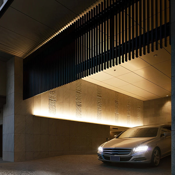 Aluminum Linear Led Outdoor Wall Washer Lights With Rotatable Bracket Architectural Lighting