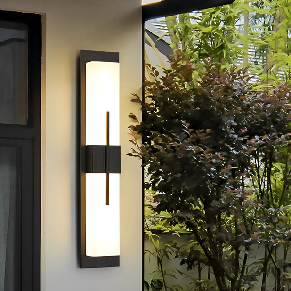 Black Modern Outdoor Wall Lamp Li002111