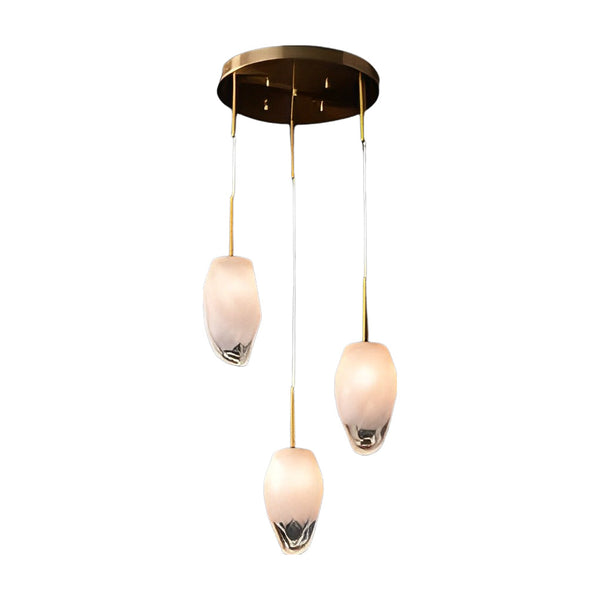 Glass Moleculars Led Chandelier Ha098867