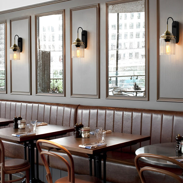 Round Glass Shade Wall Sconce Ha097918