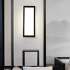 Rectangular Black Modern Outdoor Wall Lamp Li002194